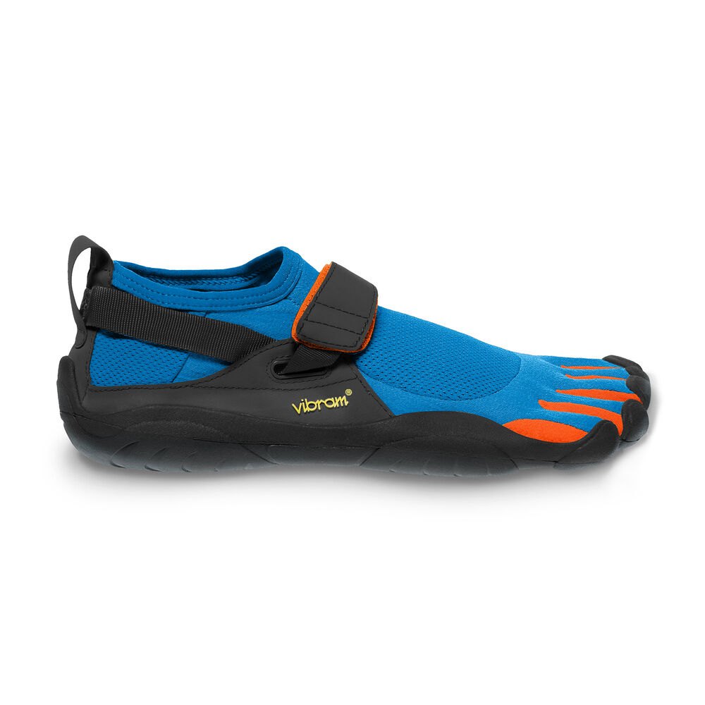Tenis Deportivos Hombre Azules/Naranjas - FiveFingers Kso - ZRYGHI-237